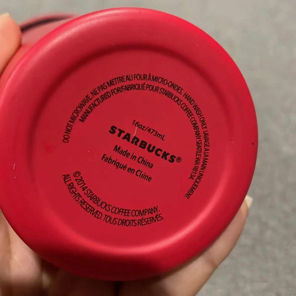 Starbucks Matte 16oz Cold Drink Only Venti